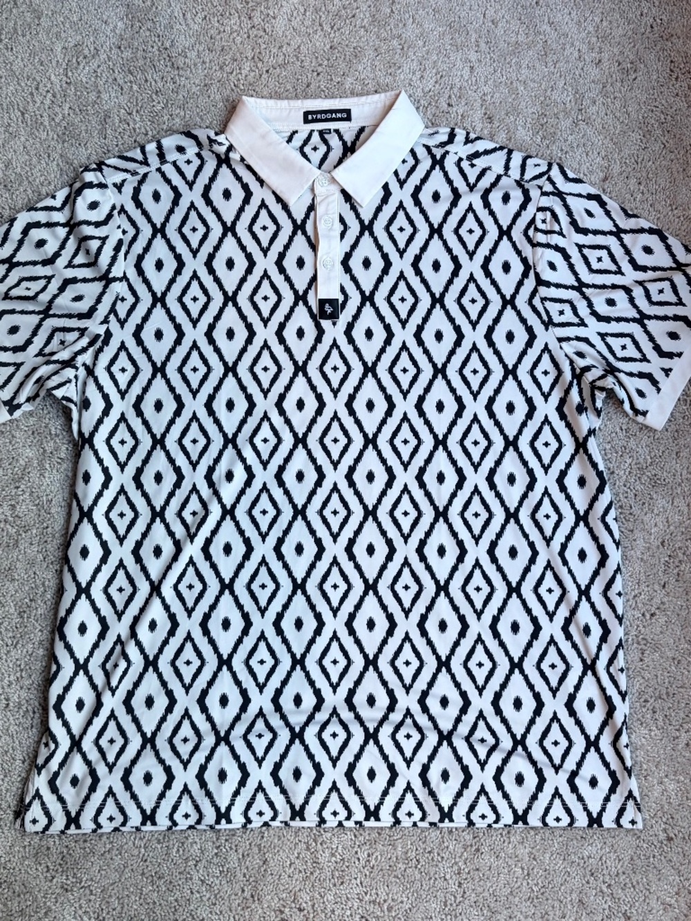 Mens Byrd Gang Dri-fit Polo